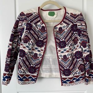 Anthropologie Cropped Jacket